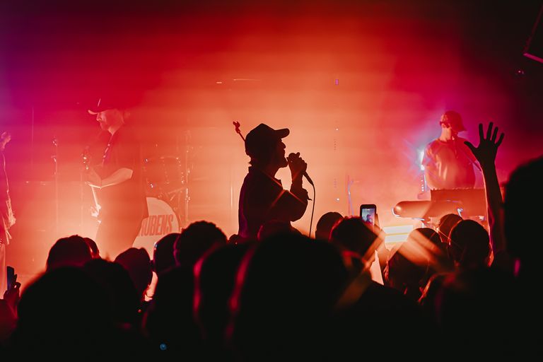 The Rubens performing live at The Gov in Adelaide